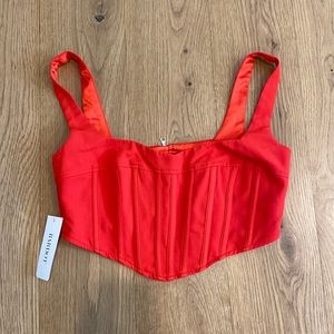 Red Corset by BARDOT